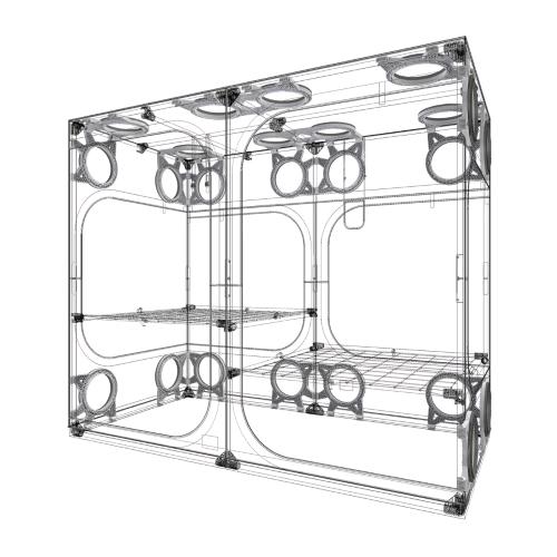 Grow Box Dark Room 4.0 DR300 - 300x300x217cm - Secret Jardin
