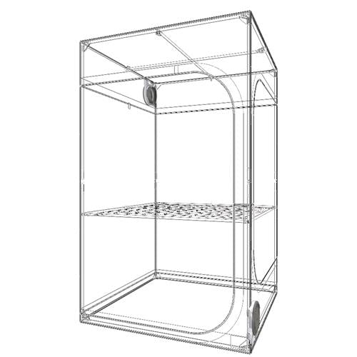 Grow Box Dark Street 4.0 DS120W - 120x60x178cm - Secret Jardin