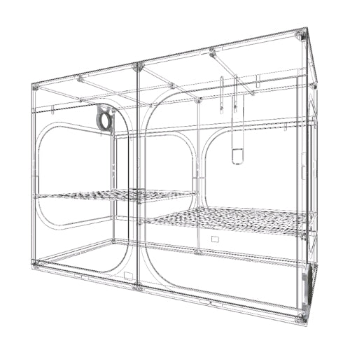 Grow Box Dark Room 4.0 DR300W - 300x150x217cm - Secret Jardin