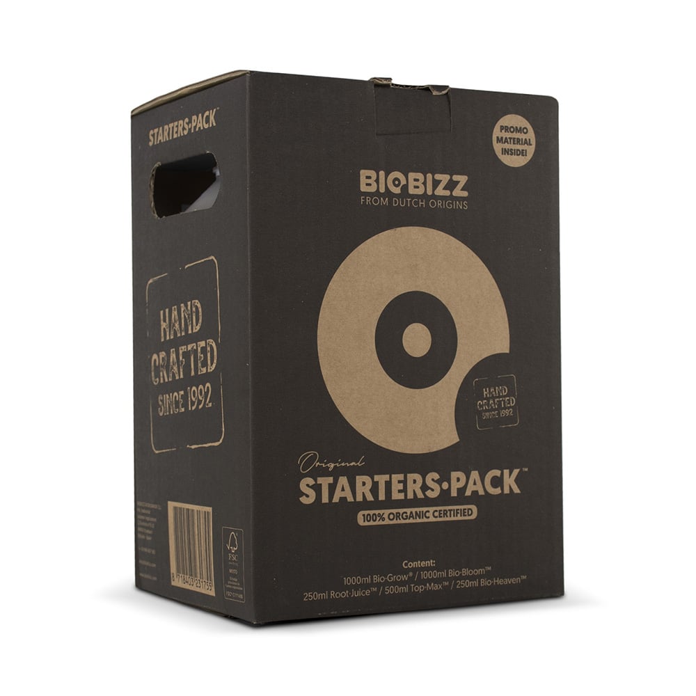 Biobizz Starters Pack - Kit Fertilizzanti Organici Completo