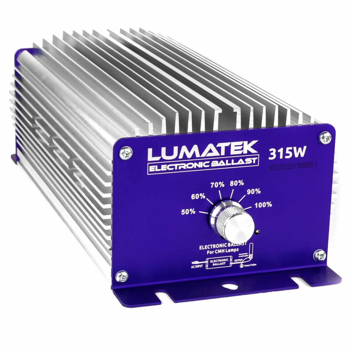 Ballast Dimmerabile Lumatek 315W CMH – Alimentatore Elettronico per Lampade CMH