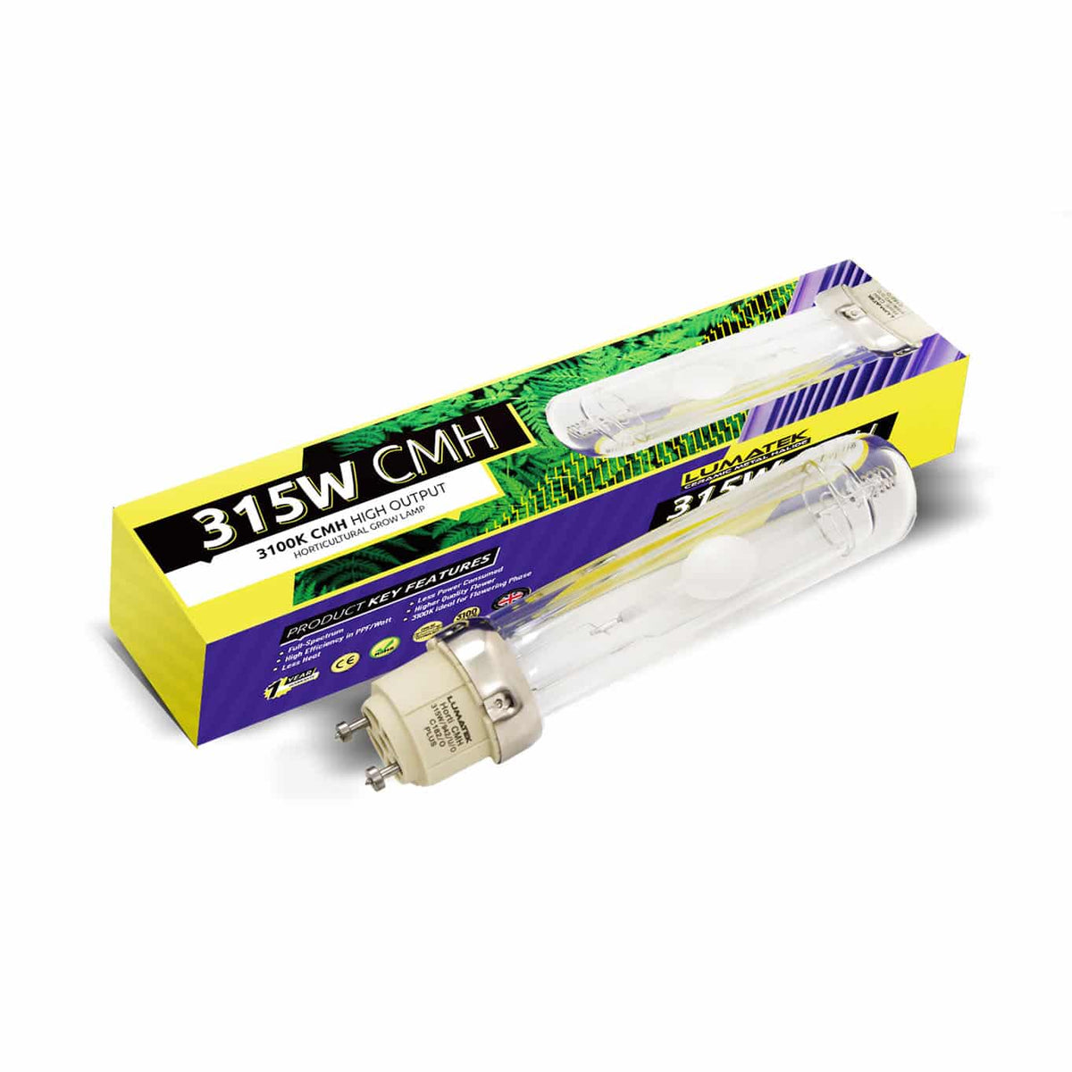 CMH 315W 4200K Agro Bulb - Lumatek