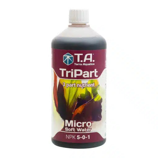 Terra Aquatica TriPart FloraMicro – Fertilizzanti Soft Water