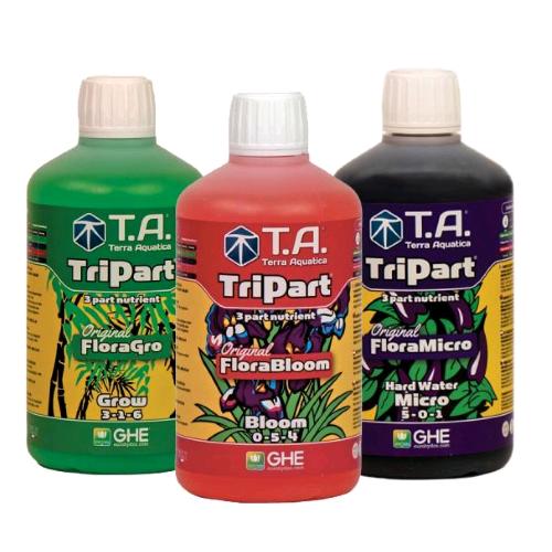 Terra Aquatica TriPack TriPart Hard Water - Complete kit for the entire cycle
