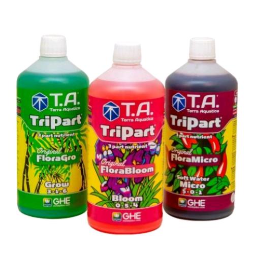 Terra Aquatica TriPack TriPart Soft Water - Kit completo per tutto il ciclo