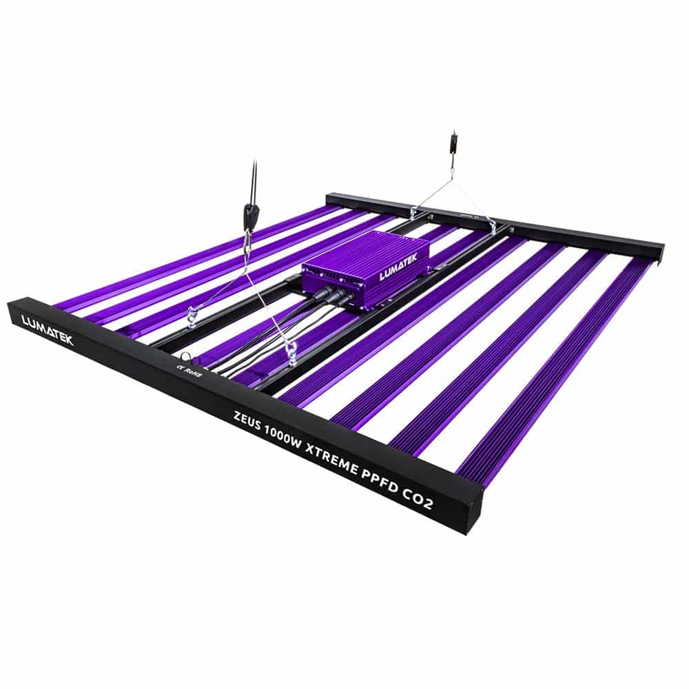 Zeus 1000W Xtreme PPFD CO2 - Lumatek LED Grow Light