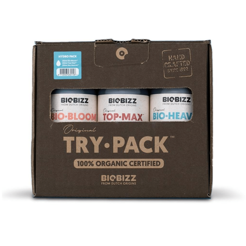 Biobizz Try Pack Hydro - Kit Fertilizzanti per Idroponica